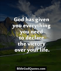 Victory over sin