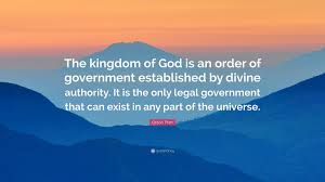 God’s Line of Authority